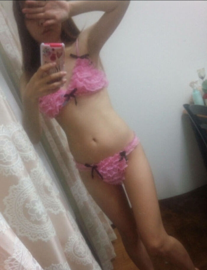 85 erotic images of pink pants! Sexy lace and pastel pink underwear are erotic and come off! !! 31th image