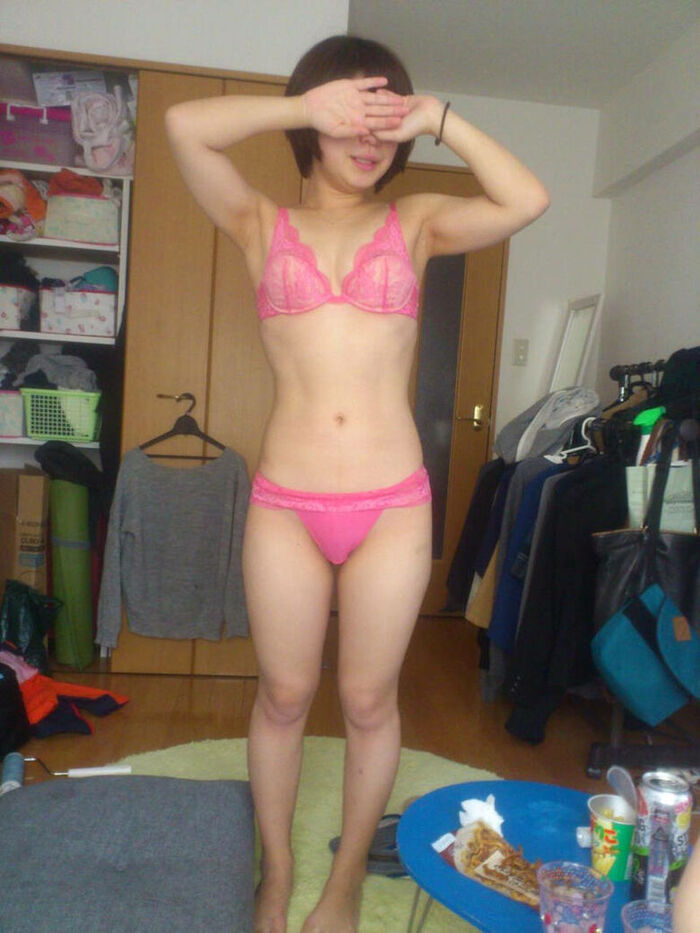 85 erotic images of pink pants! Sexy lace and pastel pink underwear are erotic and come off! !! 45th image
