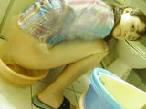 Image of pee in a basin