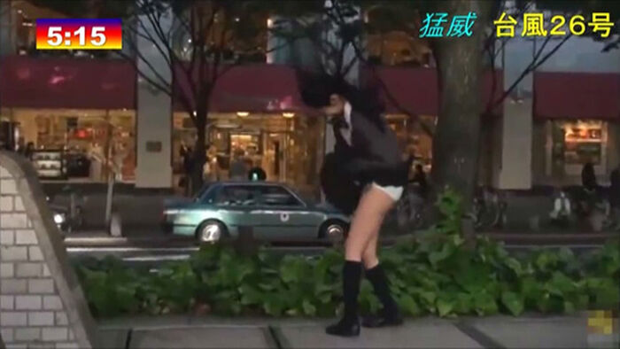Typhoon No. 3 hits the Kyushu region! Typhoon Panchira is too erotic w! !! 17th image