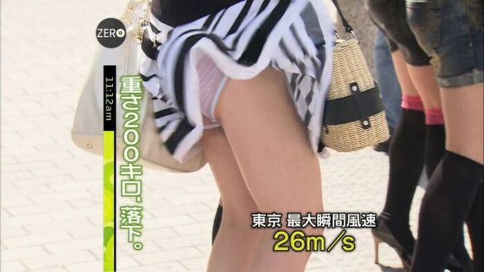 Typhoon No. 3 hits the Kyushu region! Typhoon Panchira is too erotic w! !! 19th image