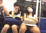 The is panchira on the train ~!