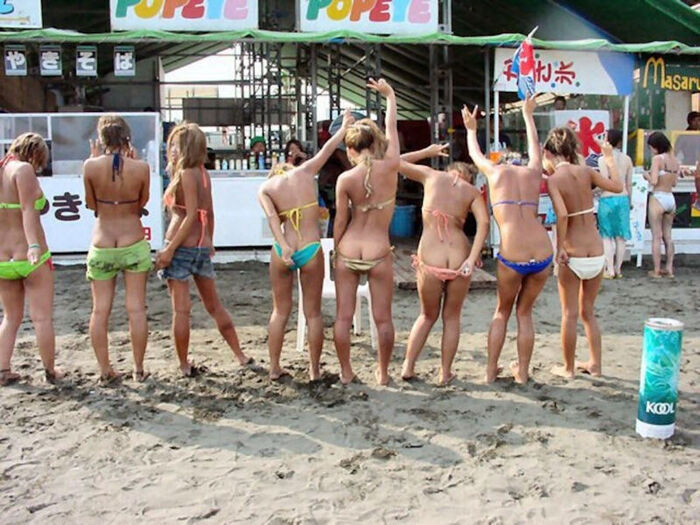 Swimsuit butt image 100 summer ass shots in a row 82th image