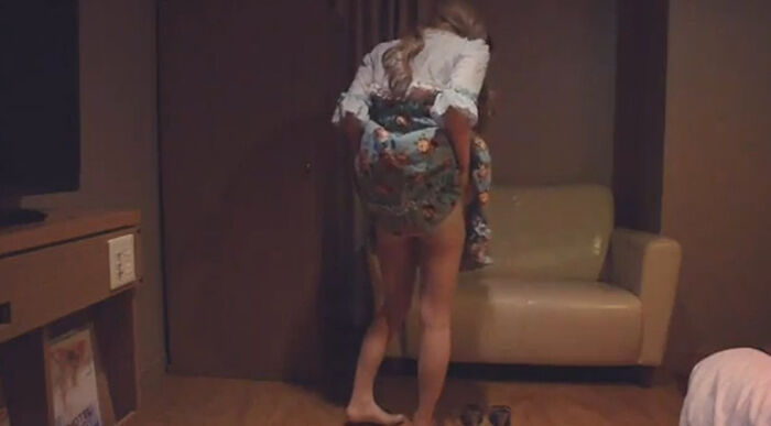 College girl pantyhose pantyhose off panty shot video 13th image