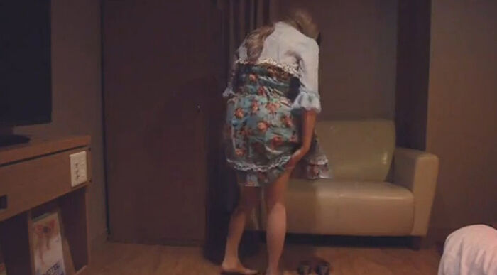 College girl pantyhose pantyhose off panty shot video 15th image
