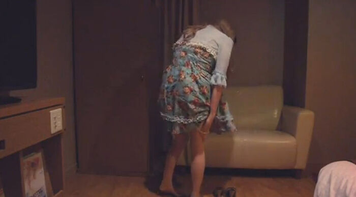 College girl pantyhose pantyhose off panty shot video 16th image