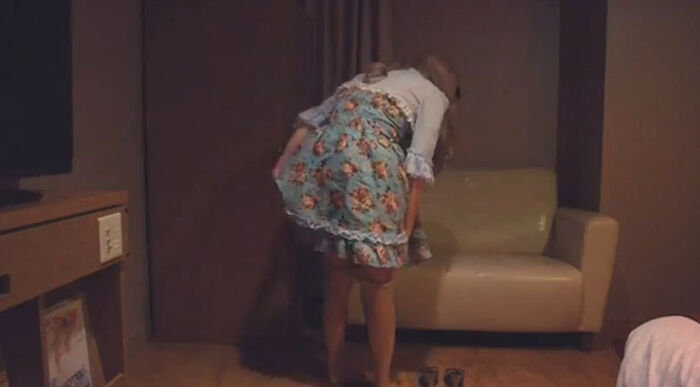 College girl pantyhose pantyhose off panty shot video 18th image