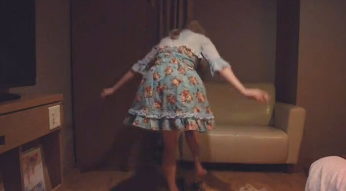 College girl pantyhose pantyhose off panty shot video 53th image