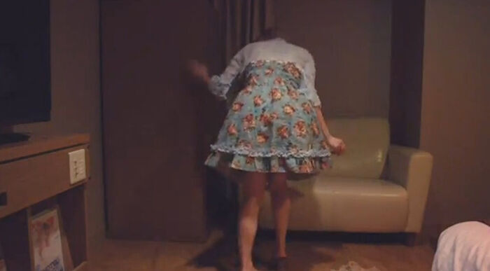 College girl pantyhose pantyhose off panty shot video 62th image