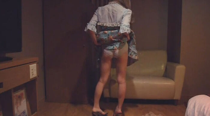 College girl pantyhose pantyhose off panty shot video 81th image