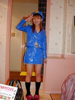 【Policewoman's Costume】Erotic image of Miniskirt Police