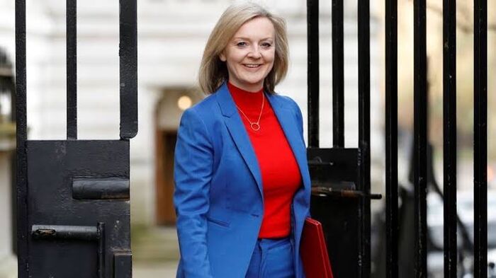Image: Britain's new prime minister gets 'big breasts' 4th image