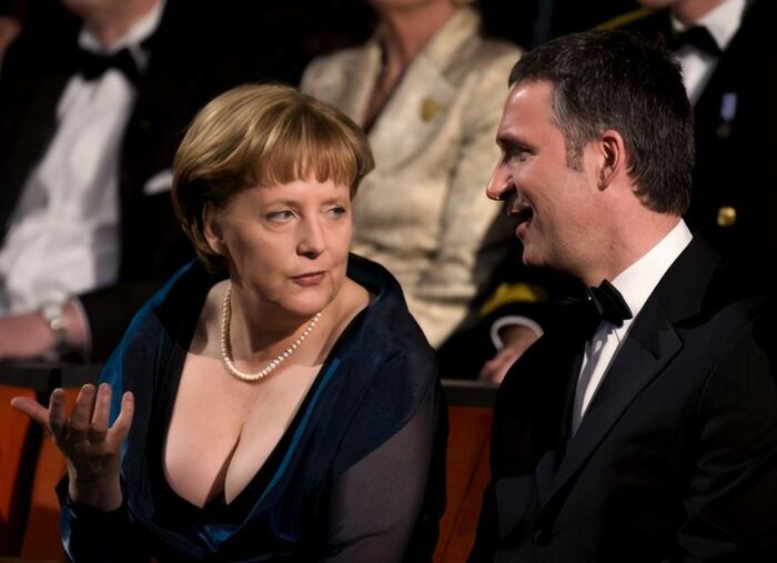 Image: Britain's new prime minister gets 'big breasts' 5th image
