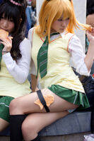 Erotic cases of layer-san panchira at Comiket etc. (66 photos)