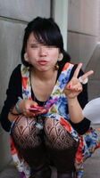 【Twitter Panchira】 www 21 photos spreading erotic copies posted on SNS