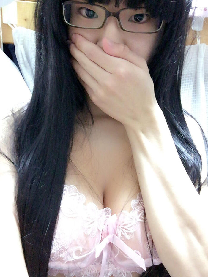 Selfie image of a girl with glasses 47th image