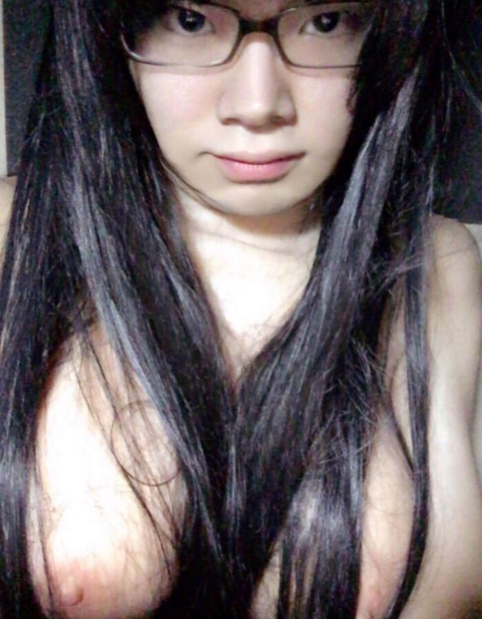 Selfie image of a girl with glasses 49th image