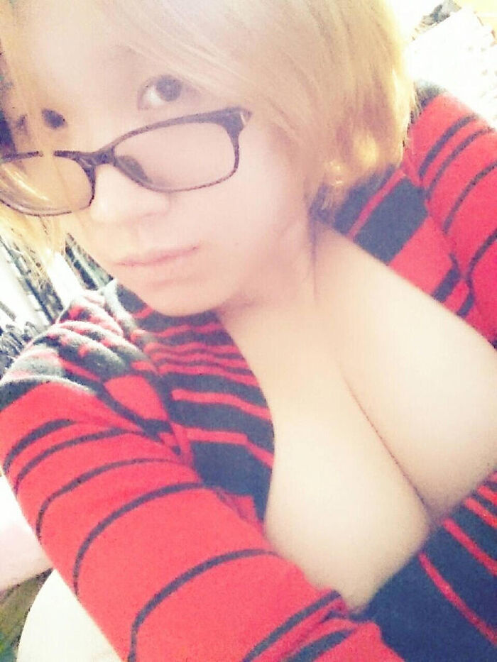 Selfie image of a girl with glasses 50th image