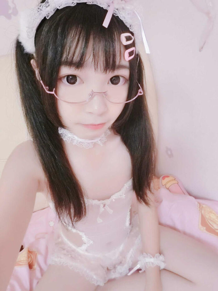 Selfie image of a girl with glasses 77th image