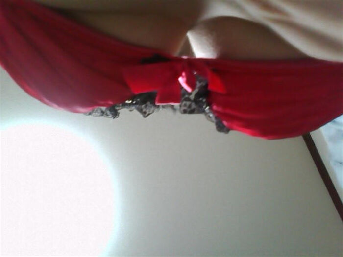 Erotic images that excite women in red underwear 74th image