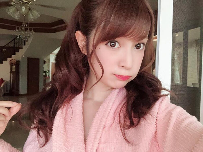 Rika Narimiya Half-AV actress image with thinning hair 3th image