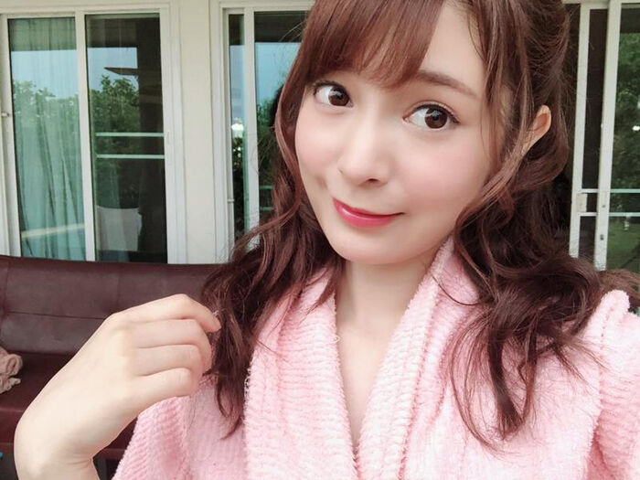 Rika Narimiya Half-AV actress image with thinning hair 4th image