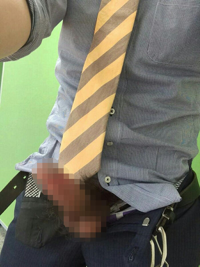 Erotic images of men taking selfies with raw cocks 20th image