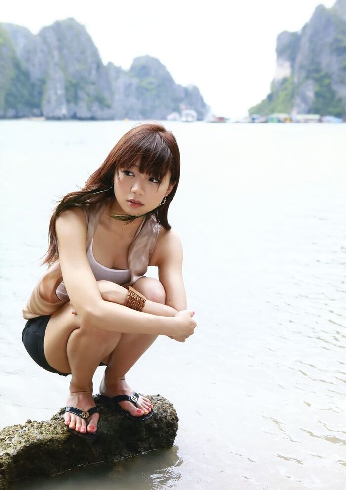 Suzu Mimori The whippy thighs of this photo book are feces 8th image
