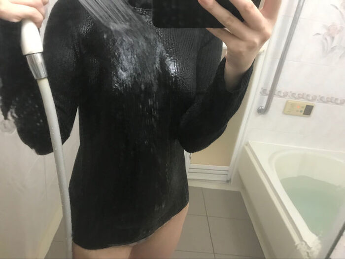 Erotic images of selfie shower time 91th image