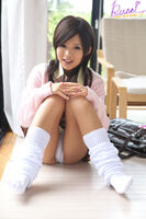 Erotic Gravia Girl Runa Hamakawa's Panchira from JK days