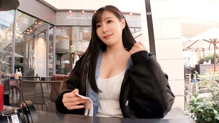 【AV Images】 Rino Yuki 50 photos of fair-skinned beauty with H cup big breasts who works part-time at a curry shop 6th image