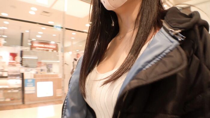 【AV Images】 Rino Yuki 50 photos of fair-skinned beauty with H cup big breasts who works part-time at a curry shop 9th image