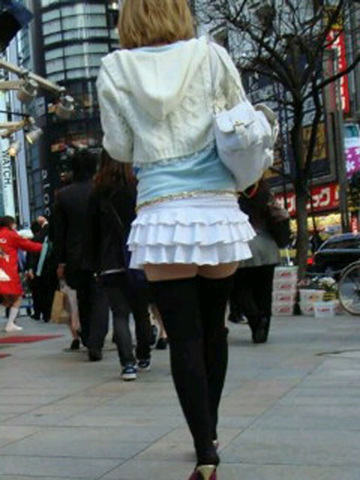 City shooting! JD's thigh image that makes you want to touch it 7th image
