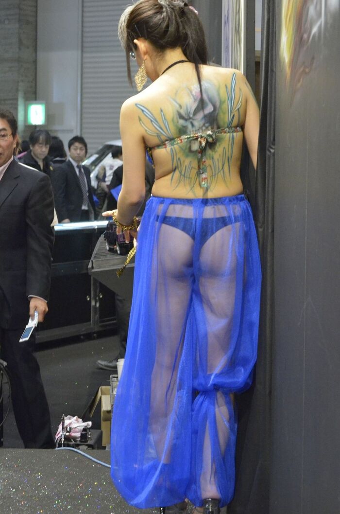 Tokyo Auto Salon 2012 Campaign Panty Shot 7th image
