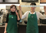 【Image】Starbucks clerk is too naughty behind the scenes