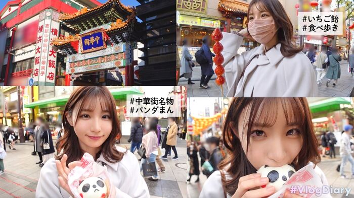 AV of eating around gonzo date with cute girlfriend 2th image