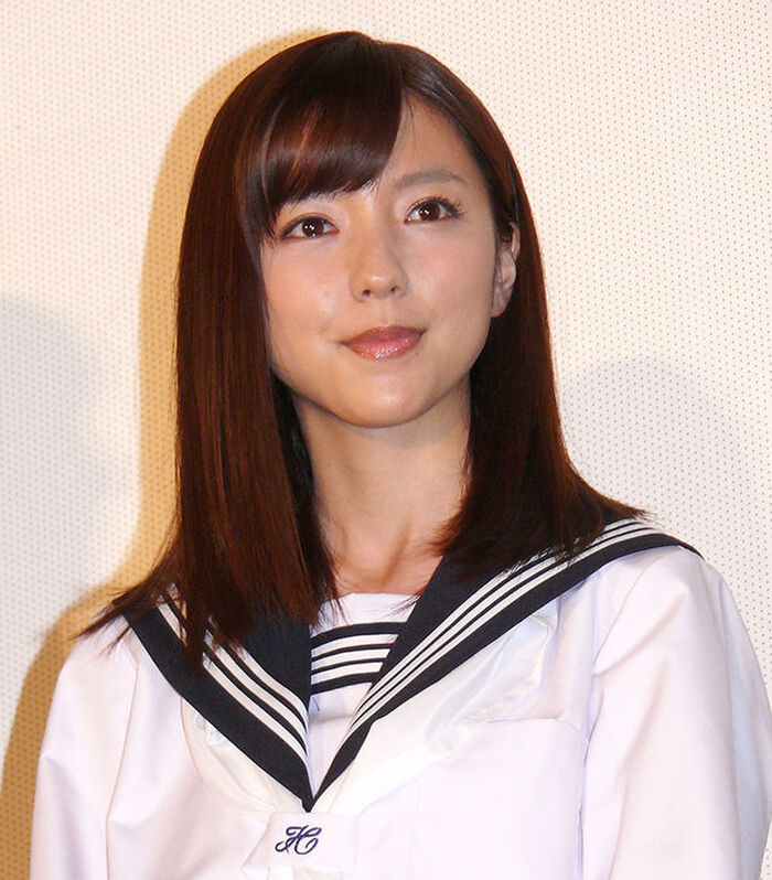 [Real tag] Mariko Shinoda (29) is cute in school girl's uniform (* ゚∀ ゚) = 3 huhs 5th image