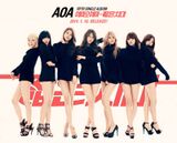 Korean idol group AOA's live performance is talked about as too radical with soaked pants in full view