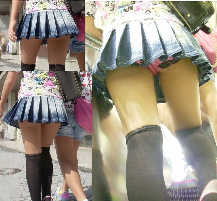 Image of worshipping pants from below as if you were a child 41th image