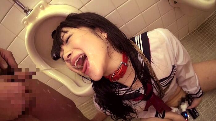 [Demon animal] AV called metamorphosis public toilet tantubo meat urinal woman, it's really stiff 26th image