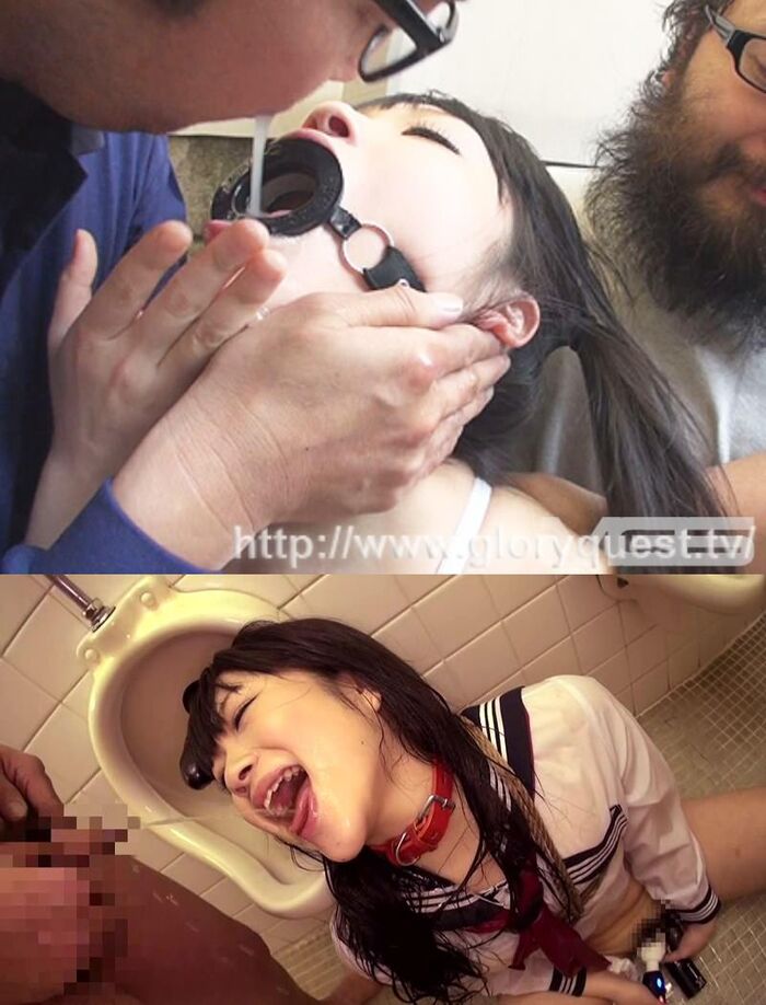 [Demon animal] AV called metamorphosis public toilet tantubo meat urinal woman, it's really stiff 31th image