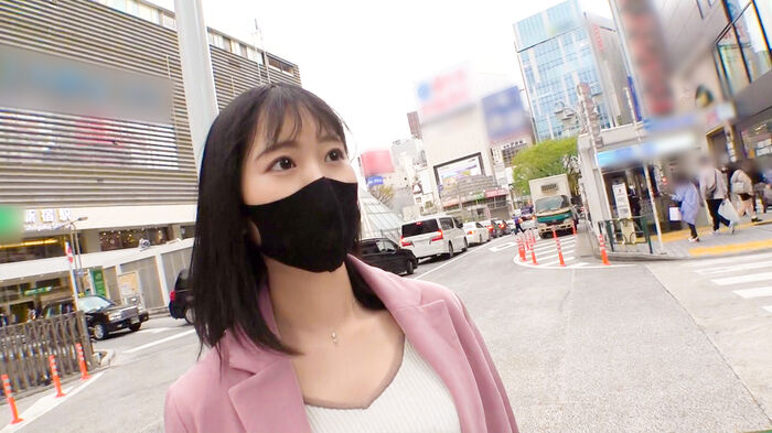 The nipples of a neat and clean black-haired girl who picked up are erotic AV 5th image