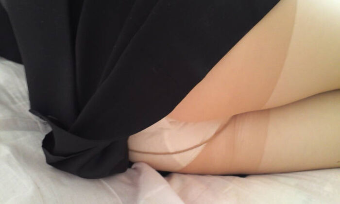 Erotic selfies in suits 18th image