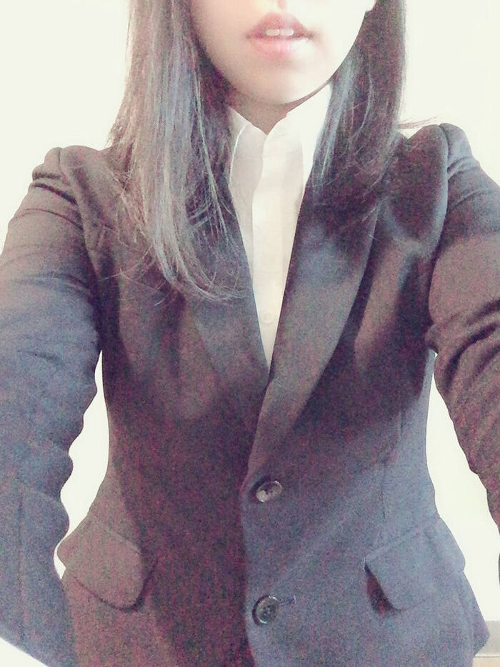 Erotic selfies in suits 31th image
