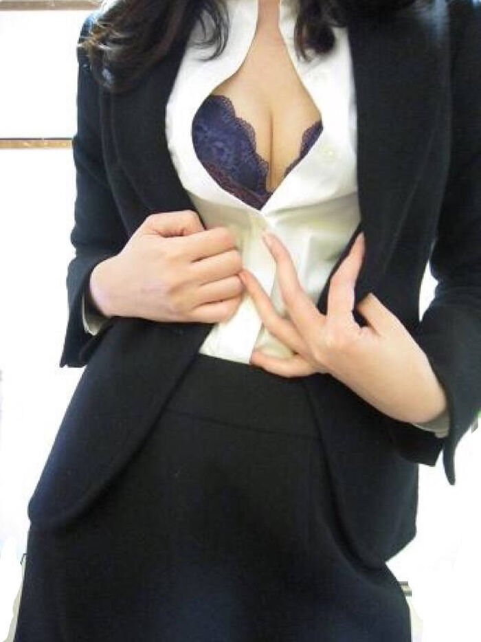 Erotic selfies in suits 39th image