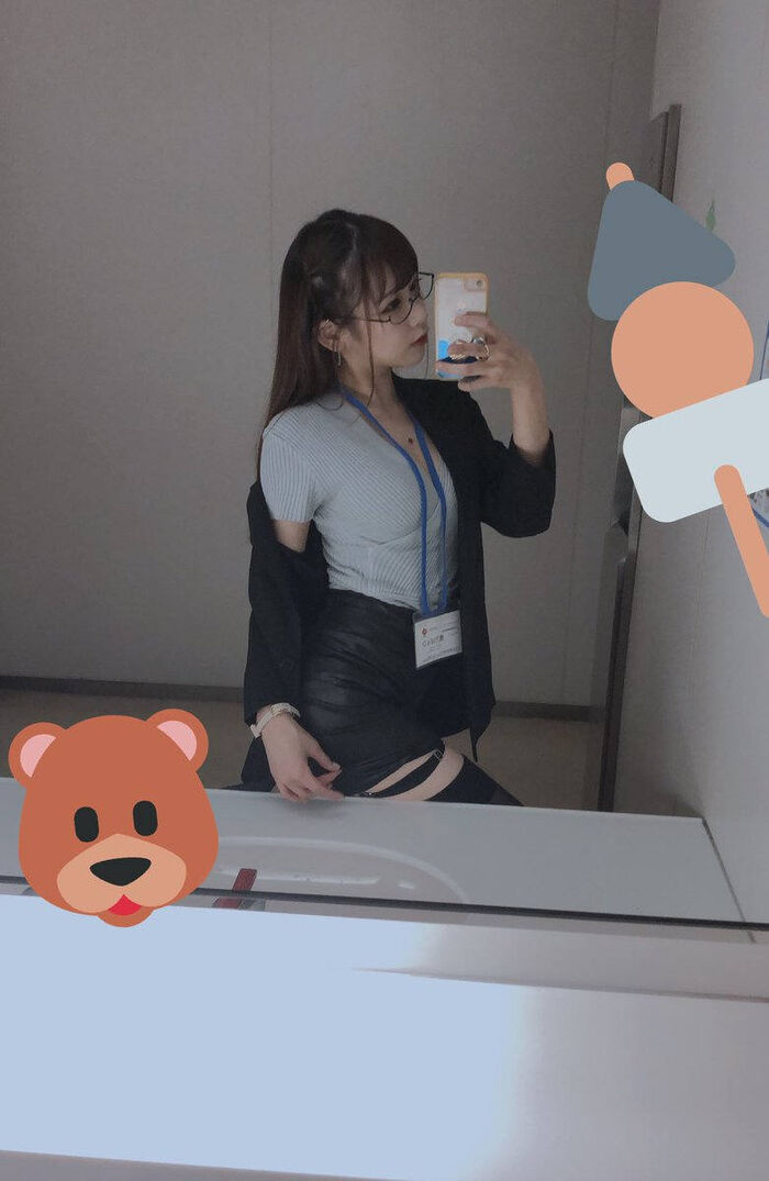 Erotic selfies in suits 42th image