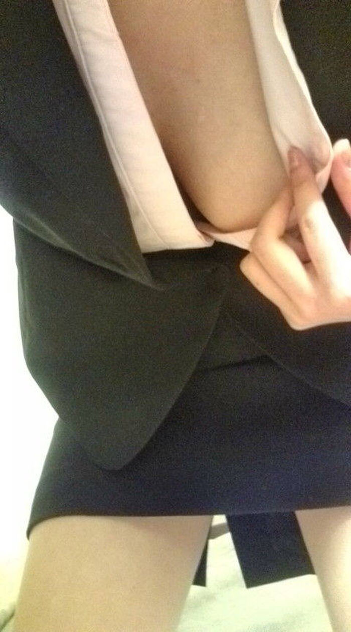 Erotic selfies in suits 45th image
