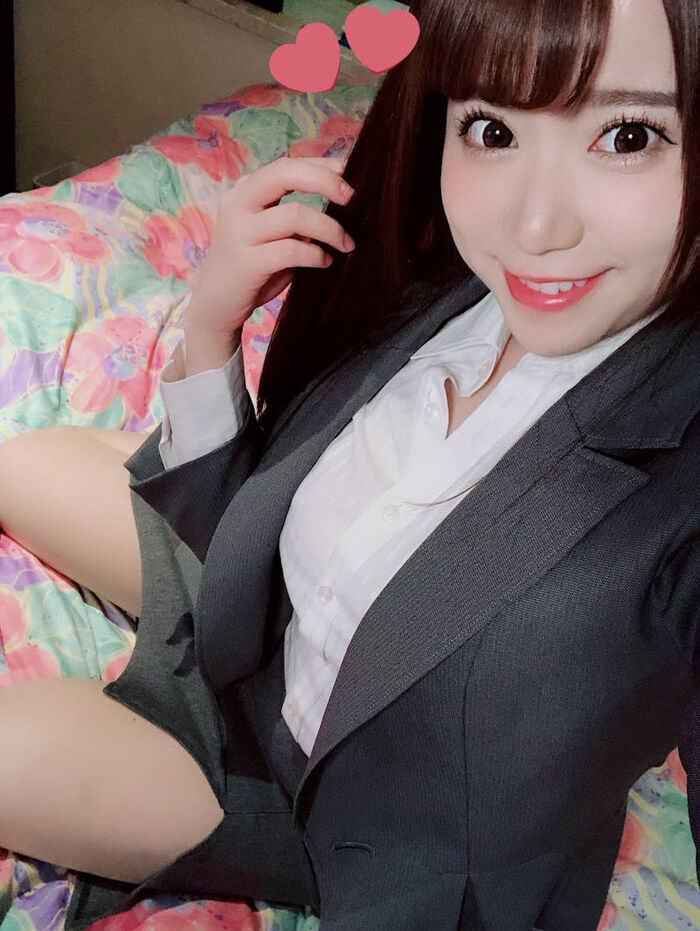 Erotic selfies in suits 6th image