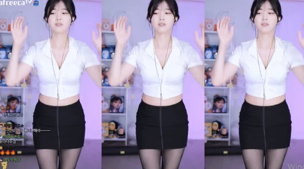 아프리카BJ 문월 댄스 움짤 모음 1 2th image