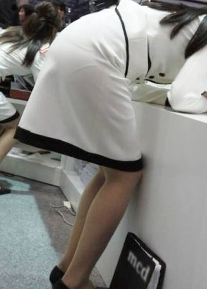 Working Woman's Sheer Ass Erotic Image 7th image